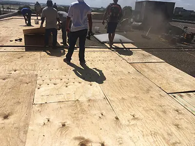Commercial Roof Replacement 2
